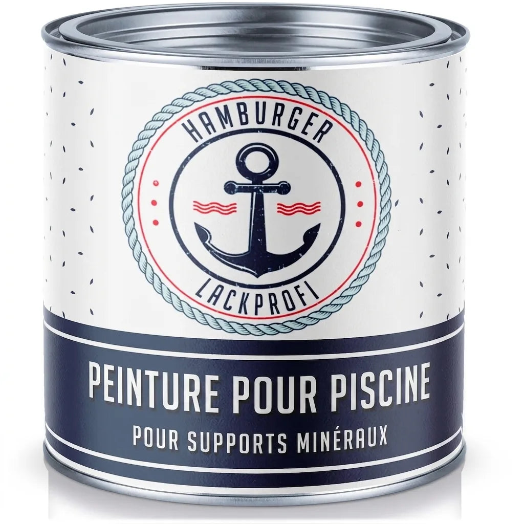 Schwimmbeckenfarbe Verkehrsgelb RAL 1023 - hochdeckende Poolfarbe - Hamburger Lack-Profi, Bild 8