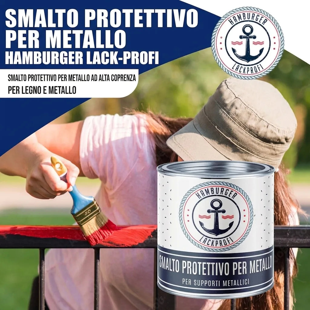 Metallschutzlack Beigerot RAL 3012 - abriebbeständig & schlagfest - Hamburger Lack-Profi, Bild 16