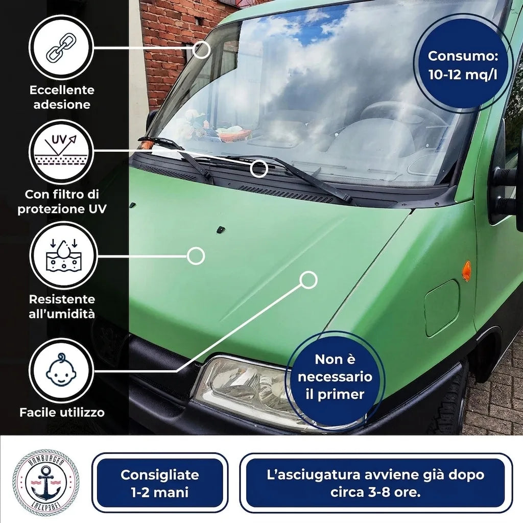 2K Autolack in Platingrau RAL 7036 mit Lackierset (X300) - Hamburger Lack-Profi, Bild 56