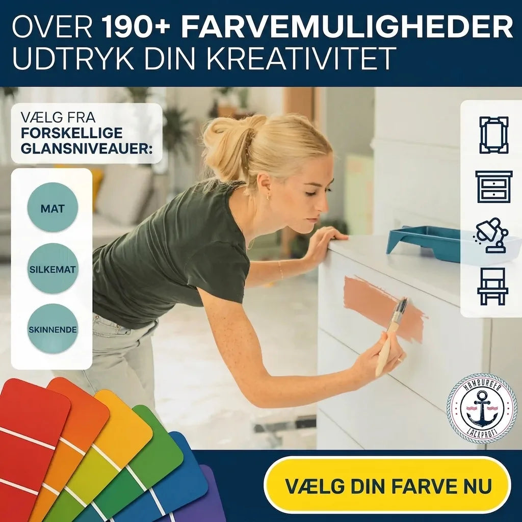 Möbelfarbe ohne Schleifen RAL 5021 Wasserblau - Möbellack Hamburger Lack-Profi - Hamburger Lack-Profi