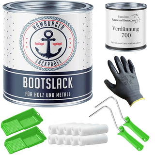 Bootslack mit Lackierset (X300) - Hamburger Lack-Profi