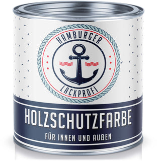 PU Holzschutzfarbe RAL 6014 Gelboliv - Wetterschutzfarbe - Hamburger Lack-Profi