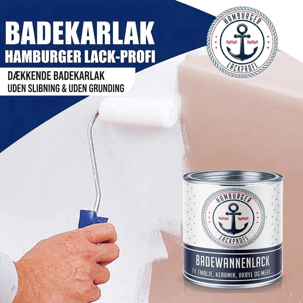 Hamburger Lack-Profi Badewannenlack Hamburger Lack-Profi 2K Badewannenlack Graphitgrau RAL 7024 - Glänzend / Seidenmatt / Matt