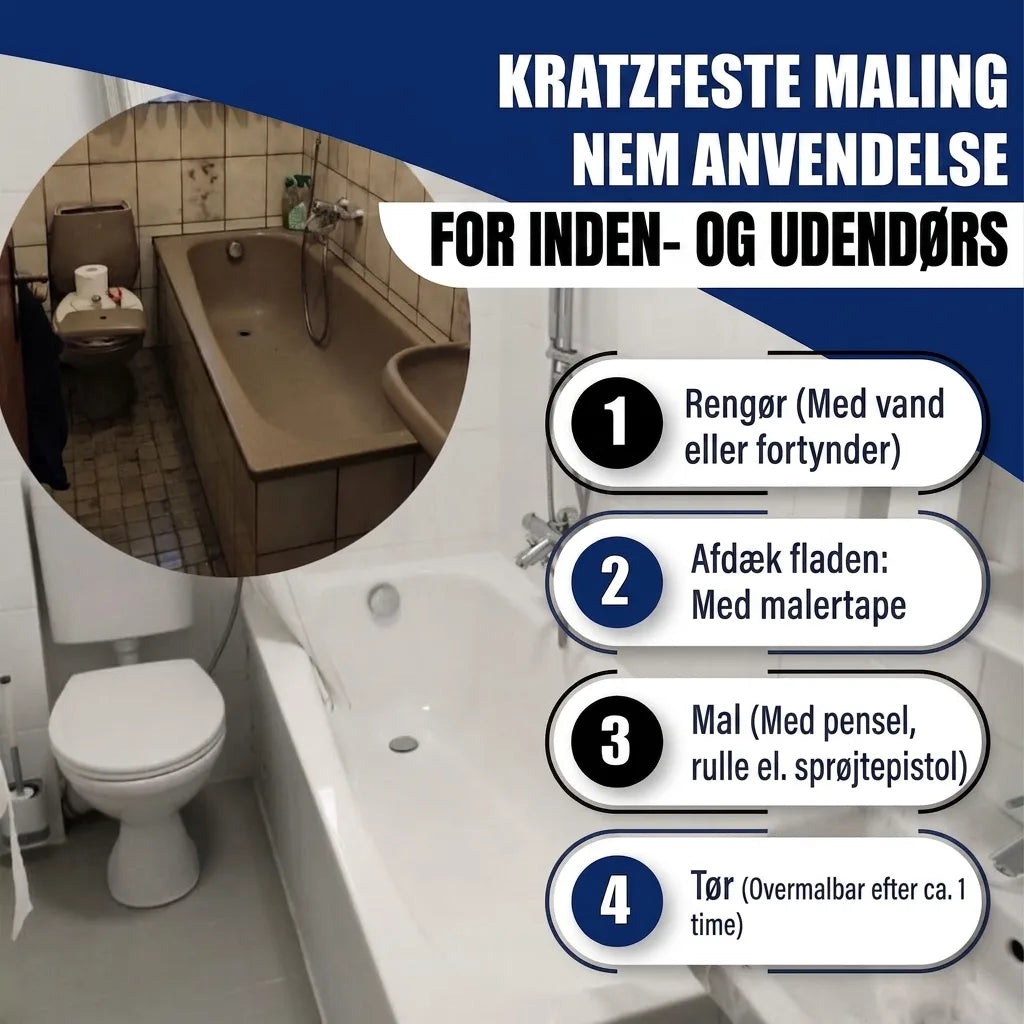 2K Badewannenlack Signalgelb RAL 1003 - Glänzend / Seidenmatt / Matt - Hamburger Lack-Profi