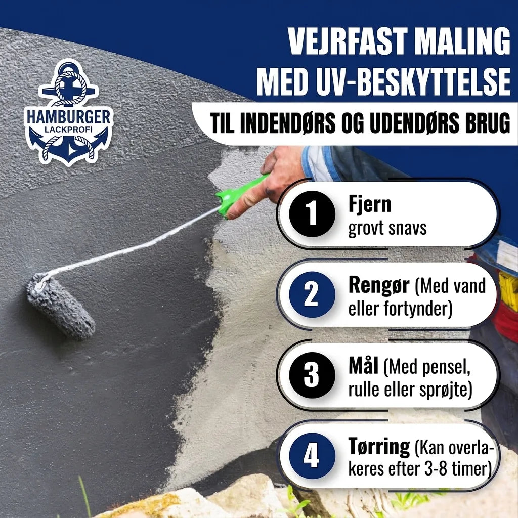 Betonfarbe Moosgrau RAL 7003 - hochdeckende Fassadenfarbe - Hamburger Lack-Profi, Bild 26