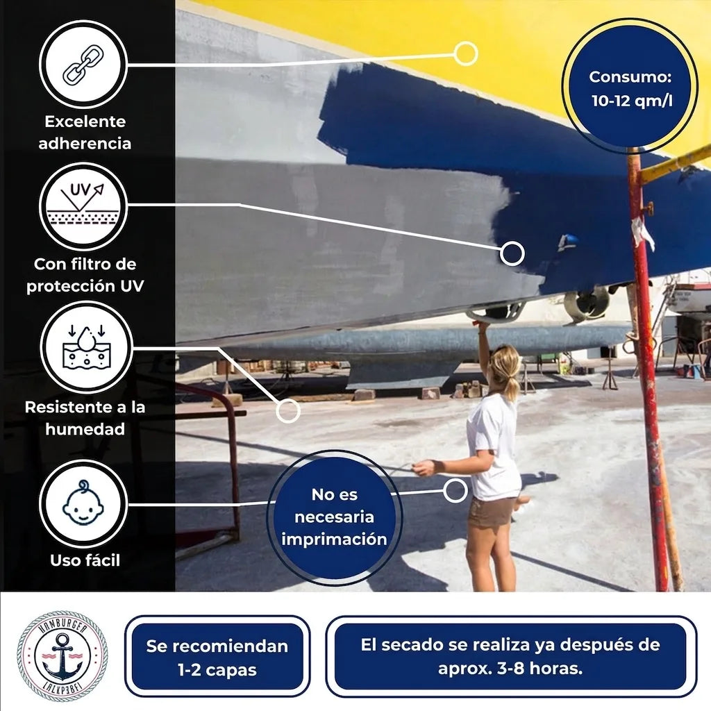 Bootslack Pastellviolett RAL 4009 - Hamburger Lack-Profi