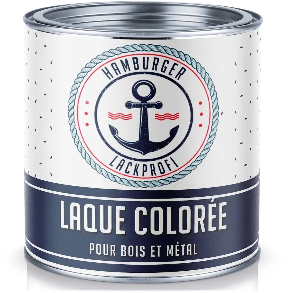 Hamburger Lack-Profi Buntlack Ozeanblau RAL 5020 - Robuster Kunstharzlack - Hamburger Lack-Profi