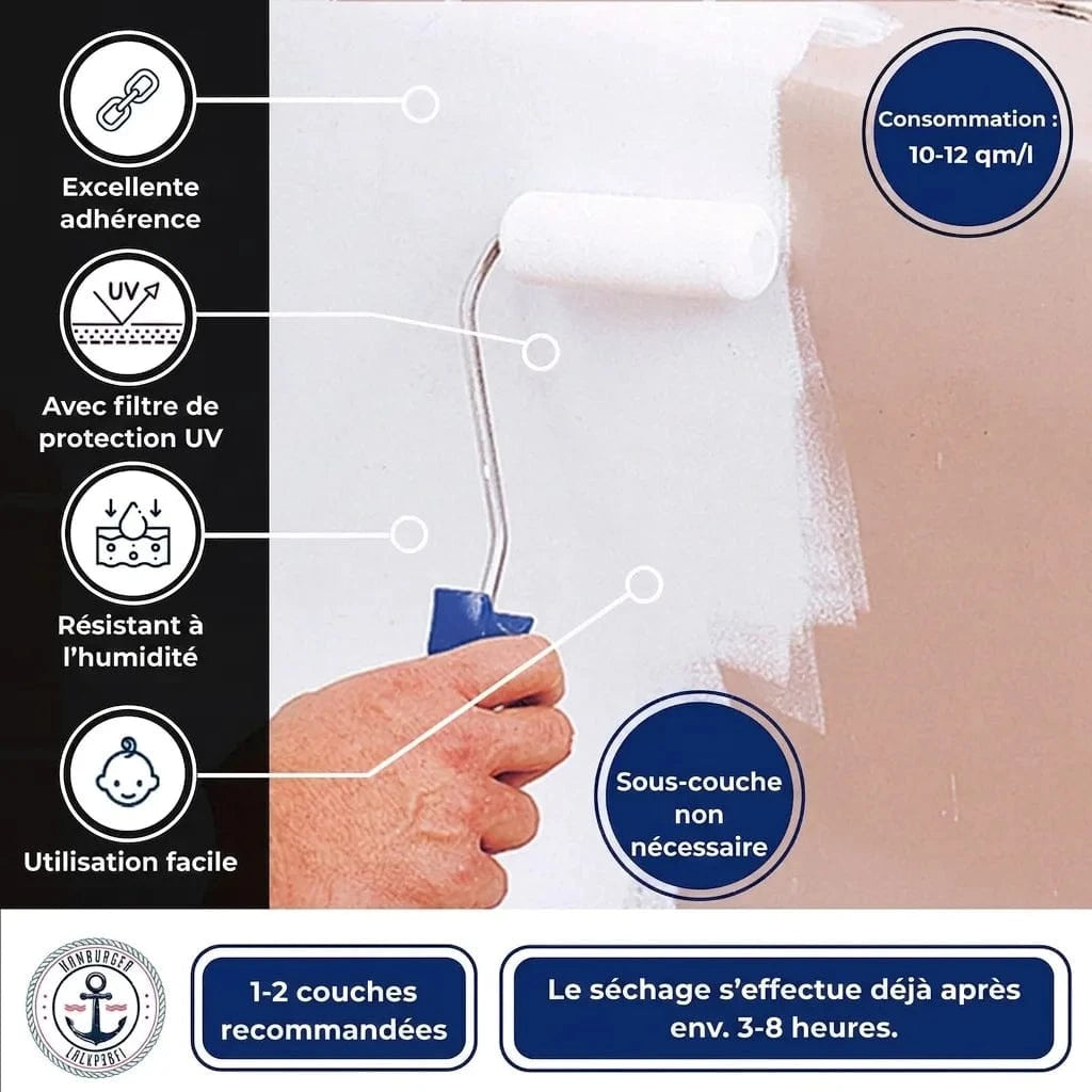 Hamburger Lack-Profi Badewannenlack Hamburger Lack-Profi 2K Badewannenlack Tieforange RAL 2011 - Glänzend / Seidenmatt / Matt