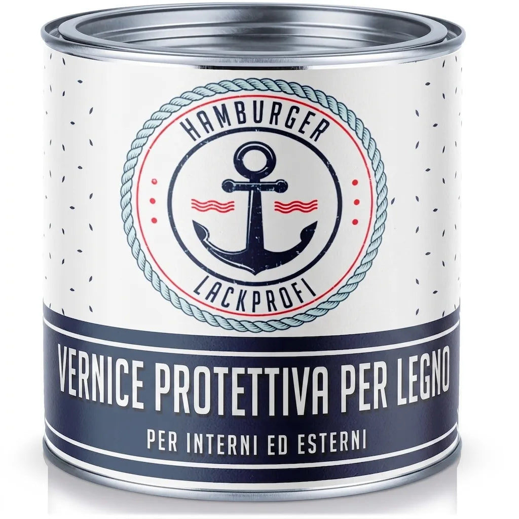 PU Holzschutzfarbe RAL 8007 Rehbraun - Wetterschutzfarbe - Hamburger Lack-Profi