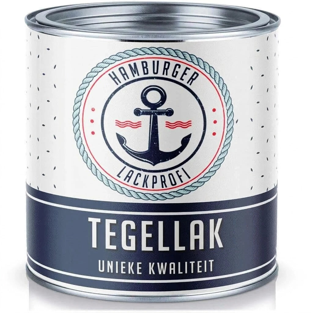 Hamburger Lack-Profi Fliesenlack Reinorange RAL 2004 - hochdeckende Fliesenfarbe Orange - Hamburger Lack-Profi