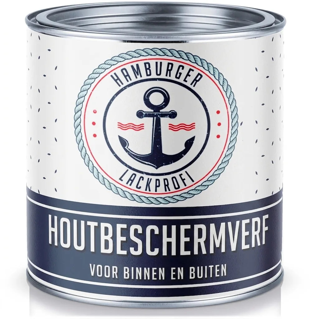 PU Holzschutzfarbe RAL 5007 Brillantblau - Wetterschutzfarbe - Hamburger Lack-Profi