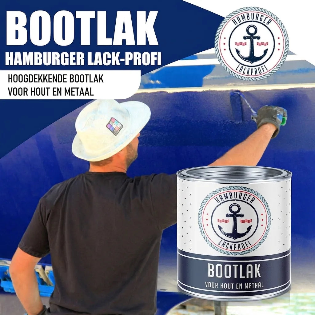 Bootslack Signalblau RAL 5005 - Hamburger Lack-Profi