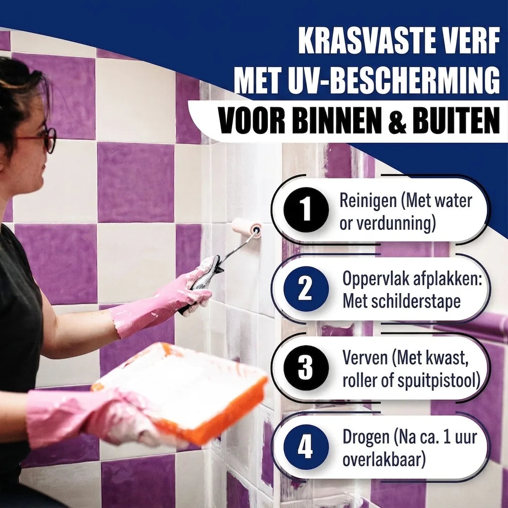 Hamburger Lack-Profi Fliesenlack Lachsorange RAL 2012- hochdeckende Fliesenfarbe Orange - Hamburger Lack-Profi
