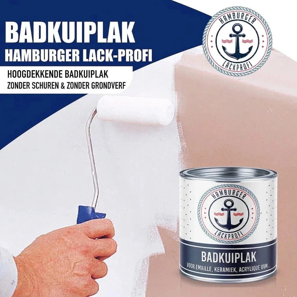 Hamburger Lack-Profi Badewannenlack Hamburger Lack-Profi 2K Badewannenlack Schwefelgelb RAL 1016 - Glänzend / Seidenmatt / Matt