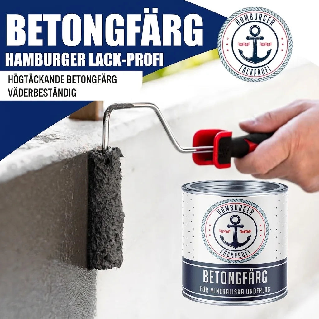 Hamburger Lack-Profi Betonfarbe Maisgelb RAL 1006 - hochdeckende Fassadenfarbe - Hamburger Lack-Profi