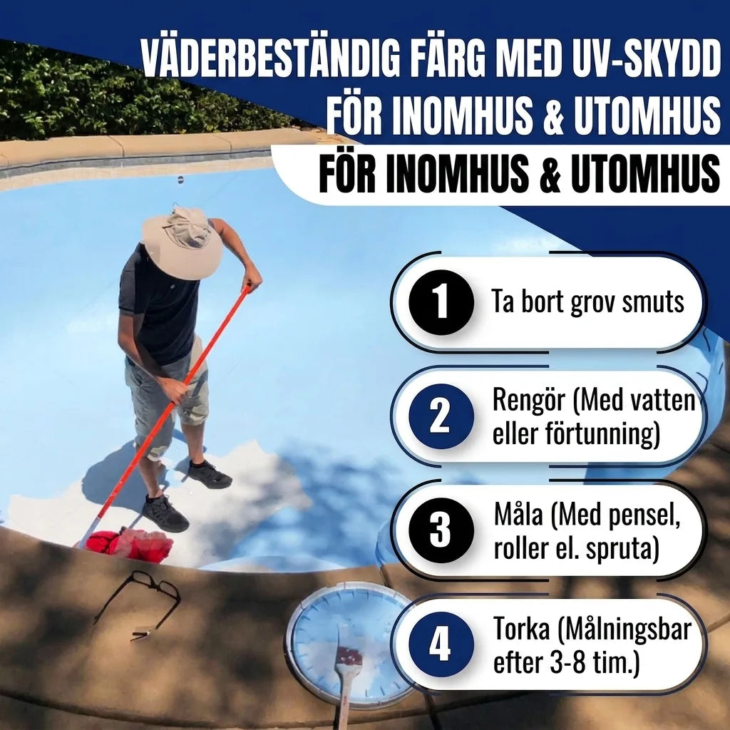 Schwimmbeckenfarbe Achatgrau RAL 7038 - hochdeckende Poolfarbe - Hamburger Lack-Profi, Bild 38