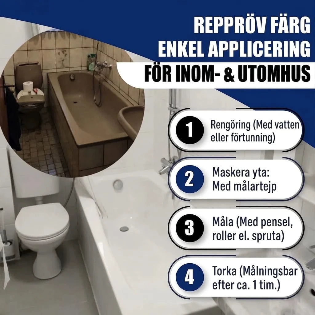 Hamburger Lack-Profi Badewannenlack Hamburger Lack-Profi 2K Badewannenlack Olivgelb RAL 1020 - Glänzend / Seidenmatt / Matt