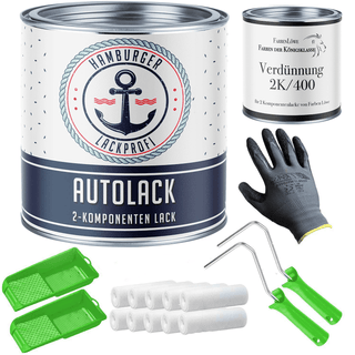 2K Autolack in Signalviolett RAL 4008 mit Lackierset (X300) - Hamburger Lack-Profi